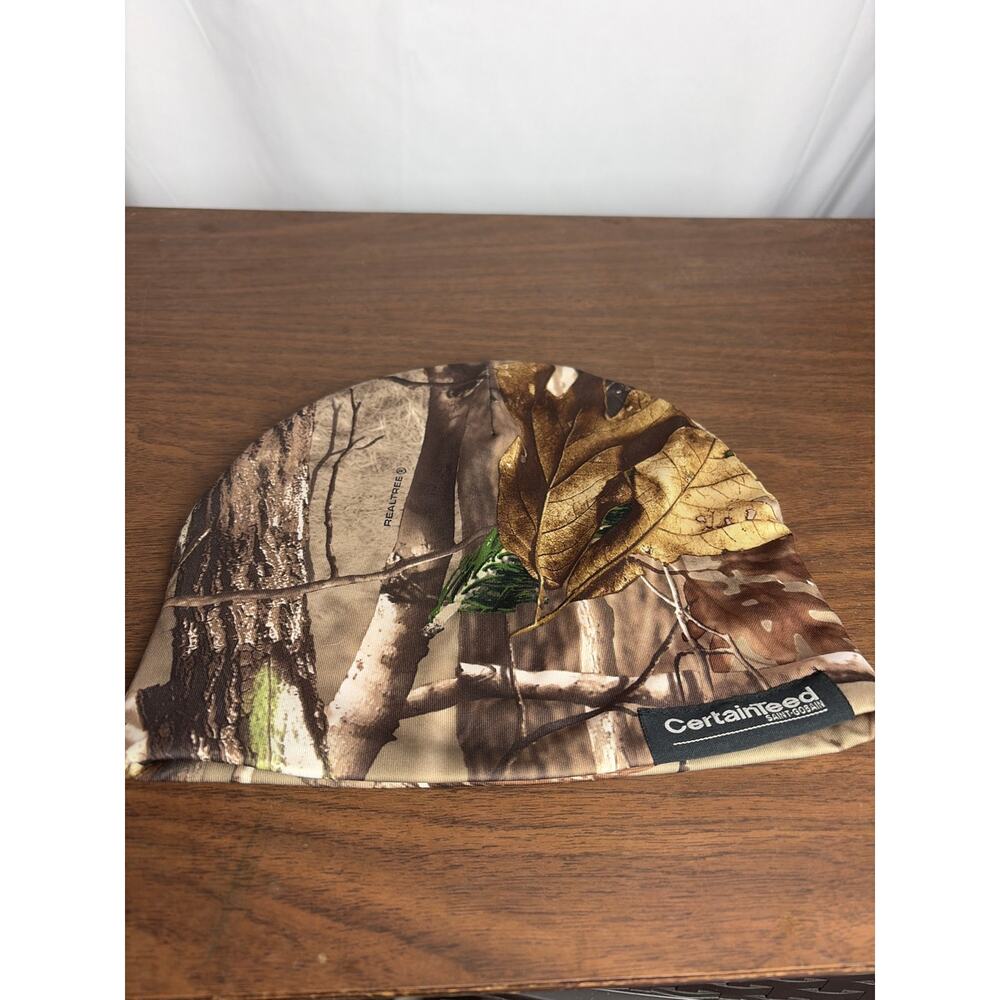 CertainTeed Saint-Gobain Realtree Camo Beanie Hat Promotional Building Materials
